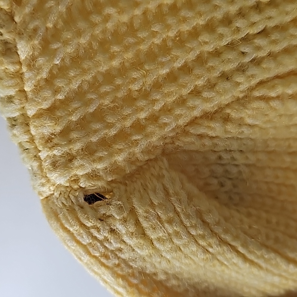 Yellow V-Neck Button Cardigan Sweater - Picture 8 of 16